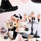 48 PCS Edible Pumpkin Cupcake Toppers Wafer Paper Pink Pumpkin Fall Theme